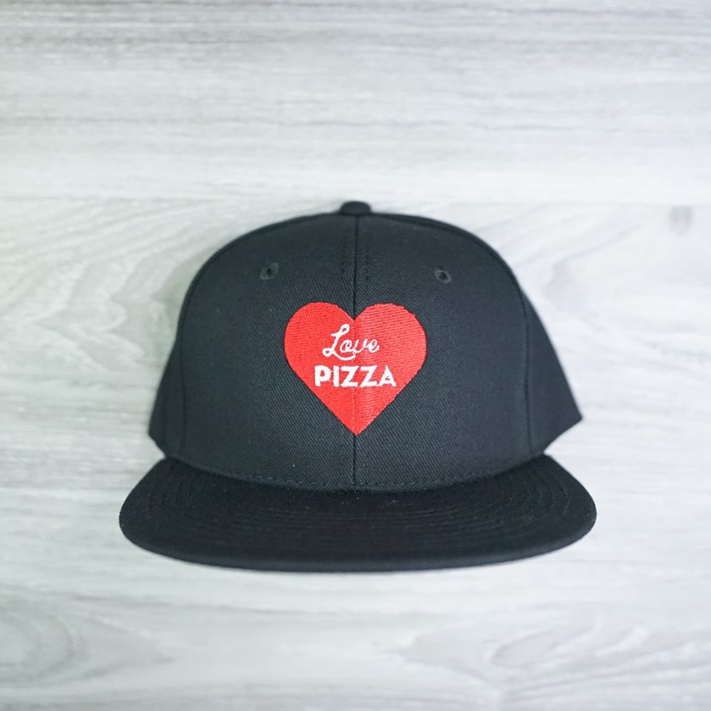 Love Pizza Black Snapback